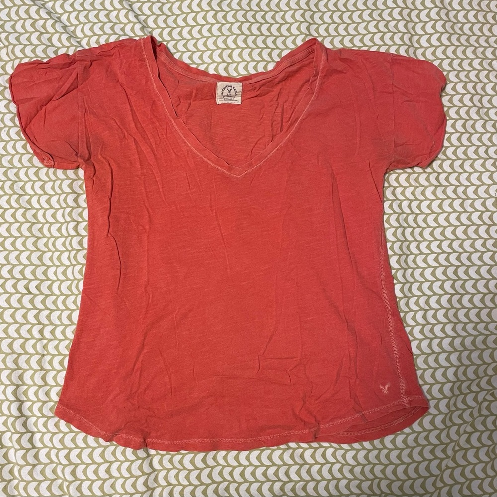 AE Red Vintage Tee